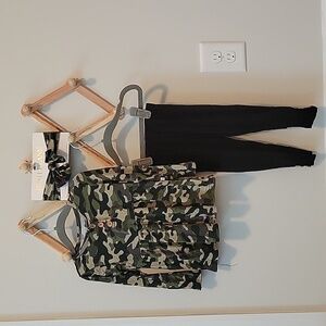 Posh Peanut Cadet Long Sleeve Peplum